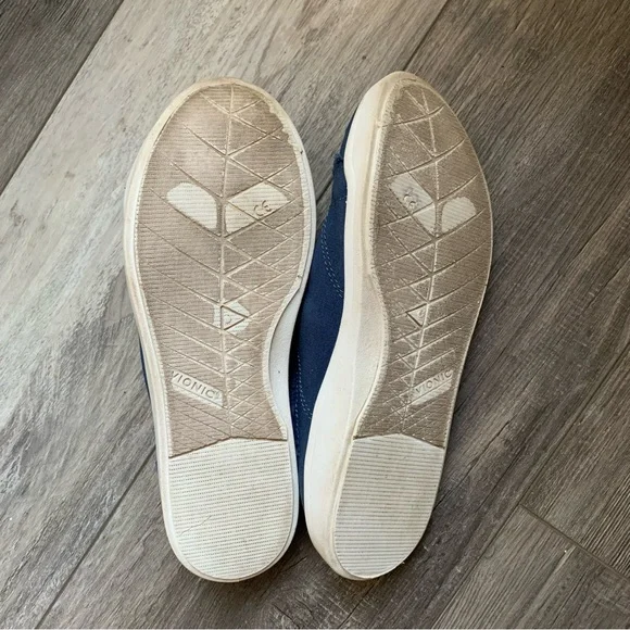 Vionic Beach Washable Navy Slip-On Sneakers - Picture 5 of 5